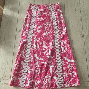 Lilly Pulitzer Jubilee skirt!! Rare and gorgeous!!! Size 4, maxi skirt